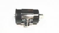 E13380 BRACKET-FUEL FILTER-POLISHED STAINLESS STEEL-ALL ENGINES W-GF-432 FILTER-WITH OUT STUD-68-69