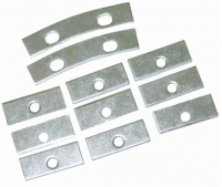 E13423 PLATE-GRILLE OVAL MOUNTING-RETAINER-11 PIECES-53-57