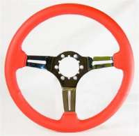 E13430 WHEEL-STEERING-LEATHER-POLISHED SPLIT SPOKES-WITH TILT AND TELE EXCEPT 1976-69-82