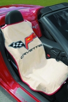 E13689 SEAT ARMOR-SEAT SAVER-WITH C6 LOGO-EACH-05-12