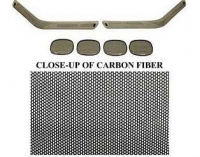 E14045 BLACK OUT KIT-FRONT AND REAR-CARBON FIBER-91-96