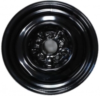 E15061 WHEEL-STEEL-BLACK-15 X 5.5 INCH-EACH-65-66