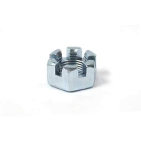 E15089 CASTLE NUT-THIRD ARM BEARING STUD-ZINC PLATED-SERVICE REPLACEMENT-53-62
