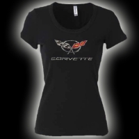 E15651 SHIRT-LADIES-C5 RHINESTONE-100% COTTON-BLACK