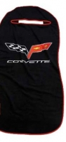 E15729 SEAT COVER-C6 CORVETTE-BLACK-05-13