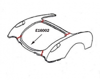 E16002 PANEL-REAR-LOWER CENTRAL TRUNK OPENING-56-60