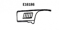 E16186 FENDER-PRESS MOLDED-BLACK-RIGHT HAND-67