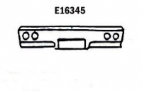 E16345 PANEL-TAILLAMP-PRESS MOLDED-BLACK-67