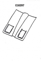 E16397 HOOD-ASSEMBLY-PRESS MOLDED-GRAY-63