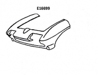 E16699 FRONT END-CENTER OF WHEEL WELL FORWARD-HAND LAYUP-63-67