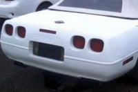 E16852 BUMPER-REAR-FLEX-FIBERGLASS-HAND LAYUP-ZR-1-84-90