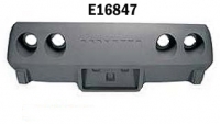 E16847 BUMPER-REAR-FLEX-FIBERGLASS-HAND LAYUP-WITH EMBLEM INDENT-75