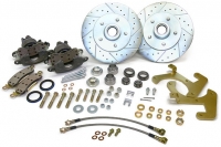 E17019 BRAKE KIT-FRONT DISC BRAKE CONVERSION-WORKS WITH STOCK 15 INCH RIMS-53-62