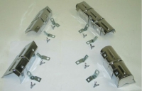 E17059 SHIELD-IGNITION-LOWER SET-WITH BRACKETS AND NUTS-64-65