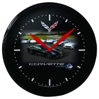 E17077 CLOCK-14-STINGRAY WITH CARS