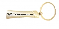 E17234 KEY FOB-CORVETTE-CHROME BLADE-CORVETTE C5