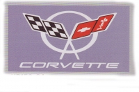 E17261 DISCONTINUED DECAL-DIE CUT-CORVETTE-C5