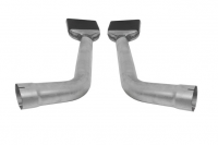 E1814D DISCONTINUED MUFFLER ELIMINATOR-ALUMINIZED-LT1 STYLE TIP-PAIR-92-96