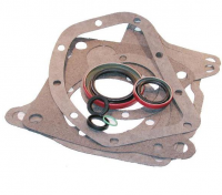 E18206 GASKET SET-TRANSMISSION-4 SPEED-BORG WARNER-WITH SEALS-74-81