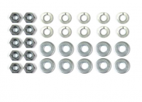 E18416 NUT AND WASHER SET-GRILLE-MOUNTING BRACKET-30 PIECES-53-57