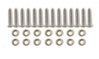 E18576 SCREW KIT-KICK PANEL-WITH FINISH WASHERS-28 PIECES-56-57
