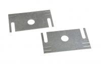 E19564 PLATE SET-TRUNK STRIKER-ADJUSTER PLATE-LOWER-PAIR-56-60