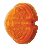 E19587 LENS-PARKING LIGHT-TURN SIGNAL-LED-AMBER-EACH-53-62