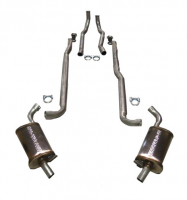 E20258 EXHAUST SYSTEM-MAGNAFLOW-2 INCH-SMALL BLOCK-MANUAL & AUTOMATIC-64-67