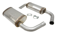 E20302 MUFFLER-MAGNAFLOW-ALUMINIZED-2.25 INCH-PAIR-75-78