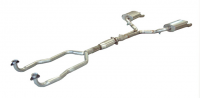 E20367 EXHAUST SYSTEM-ALUMINIZED-STOCK-WITHOUT PRE CONVERTER-EXCEPT ZR1-86-90