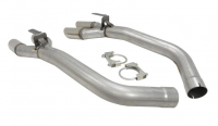 E20387 MUFFLER ELIMINATOR-ALUMINIZED-STAINLESS STEEL TIPS-PAIR-92-96