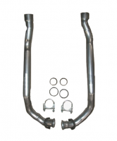 E20477 PIPE SET-EXHAUST-CARBON STEEL-FRONT-2.5 INCH-HI PERFROMANCE-MANUAL-63