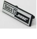 E20490 EMBLEM-RADIO SPEAKER GRILLE-DELCO BOSE-84-89