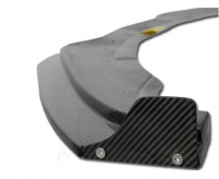 E20618 DISCONTINUED SPLITTER-FRONT-CARBON FIBER-RK SPORT-14-16