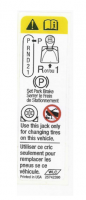 E20658 DECAL-JACK CAUTION-84-96