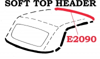 E2090 WEATHERSTRIP-SOFT TOP-HEADER-USA-56-62