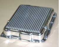 E20927 PAN-TRANSMISSION-POLISHED ALUMINUM-SAND CAST-GM 700R4, 4L60, 4L60E-84-96