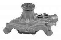 E21126 PUMP-WATER-NEW-AS CAST-ALUM. HOUSING-SUPERCOOL-SHORT-SMALL BLOCK-84-91