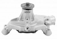 E21127 PUMP-WATER-NEW-AS CAST-ALUM. HOUSING-SHORT-SMALL BLOCK-84-91