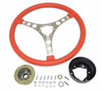 E21151 WHEEL-STEERING-15 INCH LEATHER WRAPPED-INCLUDES HUB-56-62-NO LONGER AVAILABLE
