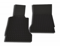 E21295 MAT SET-FLOOR-DIAMOND PLATE-POLISHED ALUMINUM-CHOICE OF COLOR-PAIR-05-13