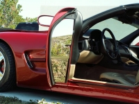 E21433 COVER-DOOR JAMB-LAMBORGHINI STYLE-POLISHED 100% STAINLESS STEEL-4PC-USA MADE-97-04