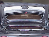E21435 PANEL-TRUNK LID LINER-CONVERTIBLE/HARDTOP-POLISHED STAINLESS STEEL-USA MADE-98-04