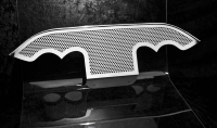 E21455 Panel-Exhaust-Stock Exhaust-Perforated-Stainless Steel-97-04