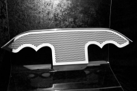 E21455 Panel-Exhaust-Stock Exhaust-Perforated-Stainless Steel-97-04