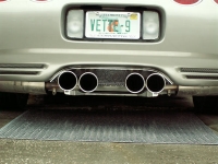 E21455 Panel-Exhaust-Stock Exhaust-Perforated-Stainless Steel-97-04