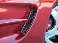 E21465 Vent Grille-Side Fender-Laser Mesh-Polished-Pair-97-04