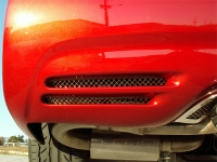 E21466 Vent Grille-Rear Bumper-Laser Mesh-Polished-Pair-97-04