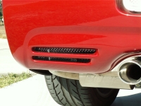 E21466 Vent Grille-Rear Bumper-Laser Mesh-Polished-Pair-97-04