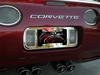 E21470 GRILLE-REAR TAG PLATE-LASER MESH-POLISHED-STAINLESS STEEL-97-04